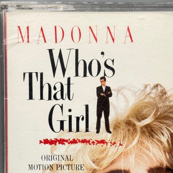 Madonna “Who’s That Girl” Soundtrack Cassette Tape – 1987 – Sire/Warner Bros - Picture 2 of 11